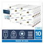 Hammermill Colors Print Paper, 20 lb Bond Weight, 8.5 x 11, Blue, 500 Sheets/Ream, 10 Reams/Carton