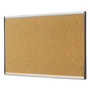 Quartet ARC Frame Cubicle Cork Board, 24 x 14, Tan Surface, Silver Aluminum Frame (QRTARCB2414) View Product Image