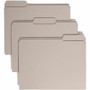 Smead Colored 1/3 Tab Cut Letter Recycled Top Tab File Folder - 8 1/2" x 11" - 3/4" Expansion - Top Tab Location - Assorted Tab Position - 11 pt. - (SMD12334)