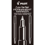 Pilot Extra-Fine Point Markers - 0.5 mm Extra Fine Marker Point - Black Ink - Black Barrel