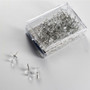 PUSHPIN;PLASTIC;100BX;CR