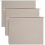 Smead Colored 1/5 Tab Cut Letter Recycled Hanging Folder - 8 1/2" x 11" - Top Tab Location - Assorted Tab Position - 11 pt. - Vinyl - (SMD64063)