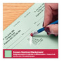 DocuGard Medical Security Papers, 24 lb Bond Weight, 8.5 x 11, Green, 500/Ream