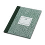 National Lab Notebook, Quadrille Rule (5 sq/in), Green Marble Cover, (96) 10.13 x 7.88 Sheets View Product Image