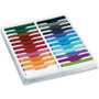 Creativity Street 24-color Square Artist Pastels Set - 2.5" Length x 0.4" Diameter - Assorted