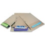 Jiffy Mailer Padded Self-seal Mailers - Multipurpose - #5 - 10 1/2" Width x 16" Length - Self-sealing Flap - Natural Kraft, Satin Gold