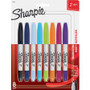 Sharpie Twin Tip Permanent Marker - Fine, Ultra Fine Marker Point - Assorted Ink - Alcohol Based