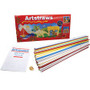 Artstraws Paper Tubes - Art Project, Craft Project - 16" Height x 0.15" Width x 0.15" Length - Assorted - Paper