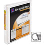 Avery TouchGuard Protection Heavy-Duty View Binders with Slant Rings, 3 Rings, 1" Capacity, 11 x 8.5, White