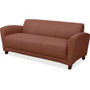 Lorell Accession Reception Sofa - 34.5" x 75" x 31.1" Overall Dimension