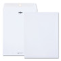 Quality Park Clasp Envelope, 28 lb Bond Weight Paper, #90, Square Flap, Clasp/Gummed Closure, 9 x 12, White, 100/Box