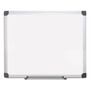 MasterVision Porcelain Value Dry Erase Board, 24 x 36, White Surface, Silver Aluminum Frame (BVCCR0601170MV) View Product Image