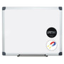 MasterVision Porcelain Value Dry Erase Board, 24 x 36, White Surface, Silver Aluminum Frame (BVCCR0601170MV) View Product Image