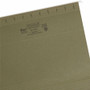 Smead 100% Recycled Hanging File Folders, Letter Size, 1/5-Cut Tabs, Standard Green, 25/Box