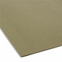 Smead 100% Recycled Hanging File Folders, Letter Size, 1/5-Cut Tabs, Standard Green, 25/Box