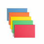Smead 1/5 Tab Cut Legal Recycled Hanging Folder - 8 1/2" x 14" - Top Tab Location - Assorted Tab Position - 11 pt. - Vinyl