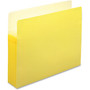 Smead Colored File Pockets, 5.25" Expansion, Letter Size, Yellow