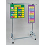 Pacon Chart Stand - 78" Height x 77" Width - Metal