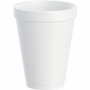 Dart J Cup 12 oz Insulated Foam Cups - 12 fl oz - White - Foam - Coffee, Soft Drink, Hot Cider, Hot Chocolate, Juice, Cappuccino, Tea, Cold Drink - 25/Bag