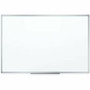 Mead Basic Dry-Erase Board - 23.8" (2 ft) Width x 17.6" (1.5 ft) Height - White Melamine Surface - Silver Aluminum Frame - Durable, Marker Tray