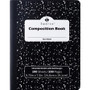 Sparco College Ruled Composition Notebook - 100 Pages - Sewn - Front Ruling Surface - 2.10" Height x 7.3" Width x 9.9" Length - Hard Cover, Label