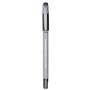 Paper Mate FlexGrip Ultra Recycled Ballpoint Pen, Stick, Medium 1 mm, Black Ink, Gray Barrel, Dozen