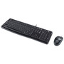 Logitech MK120 Wired Keyboard + Mouse Combo, USB 2.0, Black (LOG920002565) View Product Image