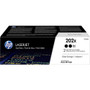 HP 202X (CF500XD) Original High Yield Laser Toner Cartridge - Multi-pack - Black - 2 / Carton