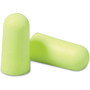 E-A-R soft Neons Uncorded Earplugs - Noise Protection - Foam, Polyurethane - Neon Yellow - Comfortable, Uncorded, Disposable - 2/Pair