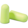 E-A-R soft Neons Uncorded Earplugs - Noise Protection - Foam, Polyurethane - Neon Yellow - Comfortable, Uncorded, Disposable - 2/Pair