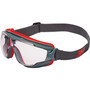 3M Goggles, Anti-Fog, Adjustable Band, 10/CT, Clear Lens, Gray (MMMGG501SGAFCT) View Product Image