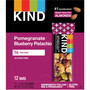 KIND Plus Nutrition Boost Bar, Pom. Blueberry Pistachio/Antioxidants, 1.4 oz, 12/Box (KND17221) View Product Image