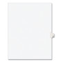 Avery Preprinted Legal Exhibit Side Tab Index Dividers, Avery Style, 10-Tab, 15, 11 x 8.5, White, 25/Pack