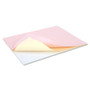NCR Paper Xero/Form II Laser, Inkjet Carbonless Paper - Pink, Canary, Bright White (NCR4643) View Product Image