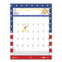 House of Doolittle Recycled Seasonal Wall Calendar, Illustrated Seasons Artwork, 12 x 16.5, 12-Month (July to June): 2023 to 2024 Product Image 