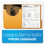 Pendaflex Expandable Kraft Retention Jackets, Straight Tab, Letter/Legal Size, Brown, 100/Box