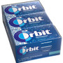 Orbit Peppermint Sugarfree Gum - 12 packs - Peppermint - Individually Wrapped - 14 /Pack