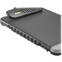 Officemate Slim Clipboard Storage Box with Calculator - 10" x 14 1/2" Sheet Size