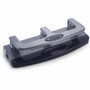 Officemate Deluxe 3-Hole Punch - 3 Punch Head(s) - 20 Sheet of 20lb Paper - 9/32" Punch Size