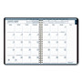 House of Doolittle Recycled Monthly Weekly 7 Day Planner, 8.75 x 6.88, Black Cover, 12-Month (Jan to Dec): 2024 View Product Image