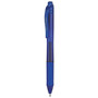 Pentel EnerGel-X Gel Pen, Retractable, Bold 1 mm, Blue Ink, Translucent Blue/Blue Barrel, Dozen