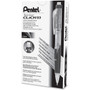 Pentel Twist-Erase CLICK Mechanical Pencil, 0.5 mm, HB (#2), Black Lead, Black Barrel View Product Image