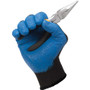 KleenGuard G40 Foam Nitrile Coated Gloves, 230 mm Length, Medium/Size 8, Blue, 12 Pairs (KCC40226) View Product Image