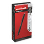 uniball 307 Gel Pen, Retractable, Fine 0.5 mm, Black Ink, Black Barrel, Dozen (UBC1947087) View Product Image