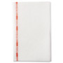 Chix Food Service Towels, Cotton, 13 x 21, White/Red, 150/Carton (CHI8252) View Product Image