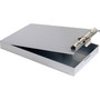 Saunders Recycled Aluminum Redi-Rite Clipboard - Top Opening - 6" x 9" Sheet Size - Aluminum - Silver