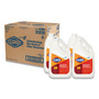 Clorox Disinfecting Bio Stain and Odor Remover, Fragranced, 128 oz Refill Bottle, 4/Carton