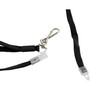 SICURIX Safety Breakaway Lanyard, Metal Hook Fastener, 36" Long, Black