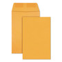 Quality Park Catalog Envelope, 28 lb Bond Weight Kraft, #1, Square Flap, Gummed Closure, 6 x 9, Brown Kraft, 500/Box (QUA40765) View Product Image