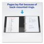 Avery Durable View Binder with DuraHinge and EZD Rings, 3 Rings, 1" Capacity, 11 x 8.5, Black, (9300)